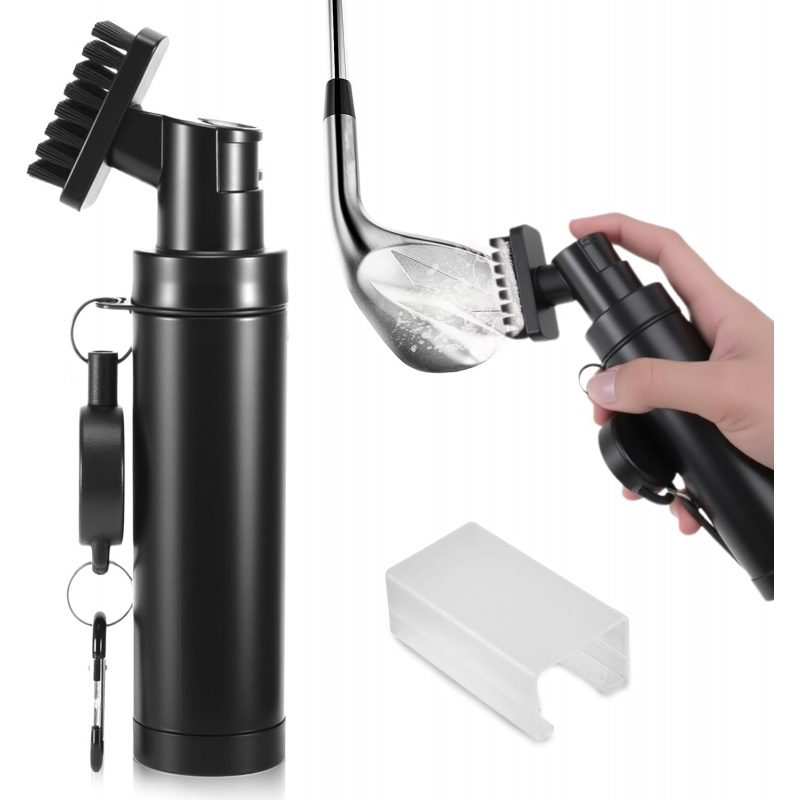 Golf Equipment Wholesale - Golf Club Brush Cleaner with Retainer
