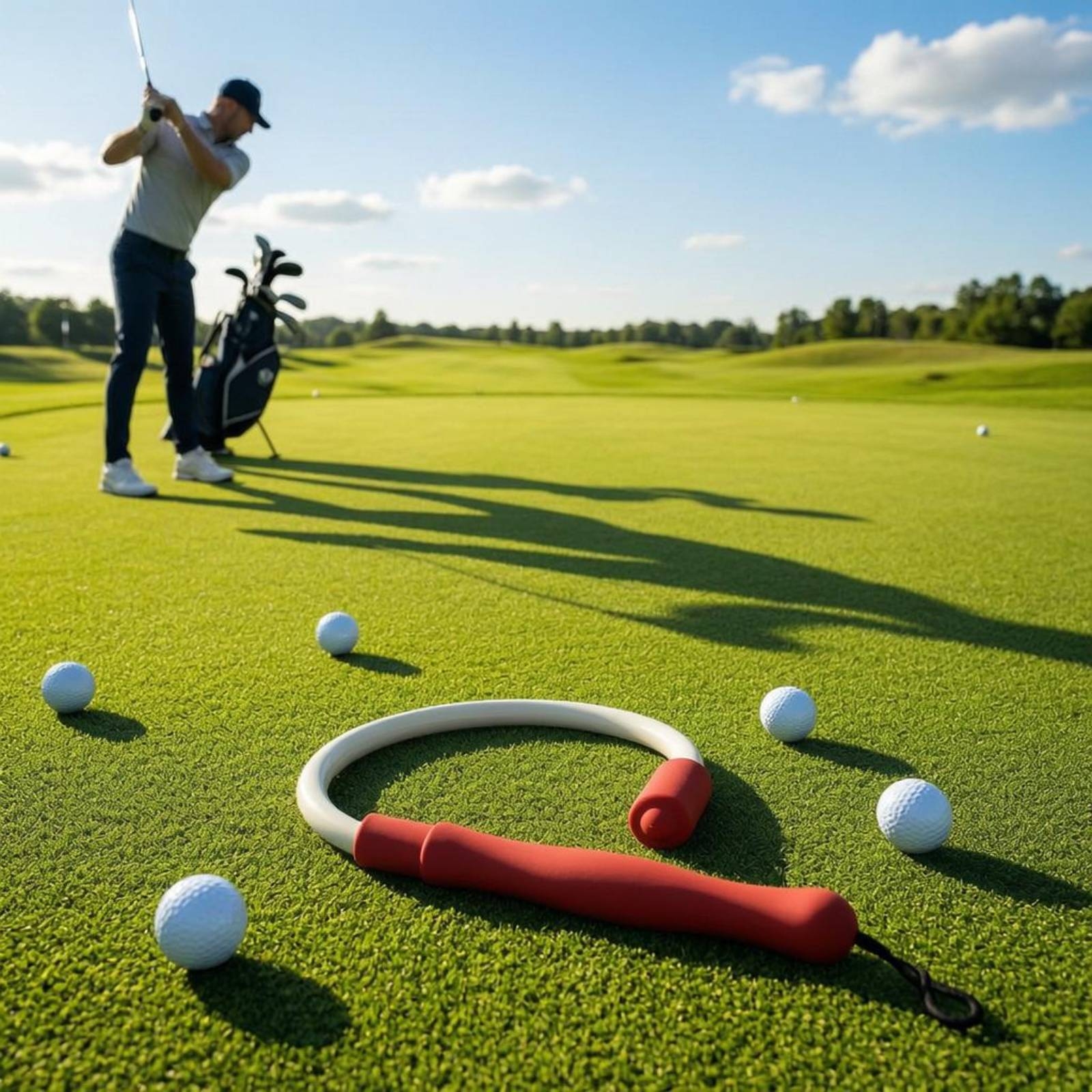 Golf Equipment And Gear - Golf Swing Coach Flexible Golf Swing