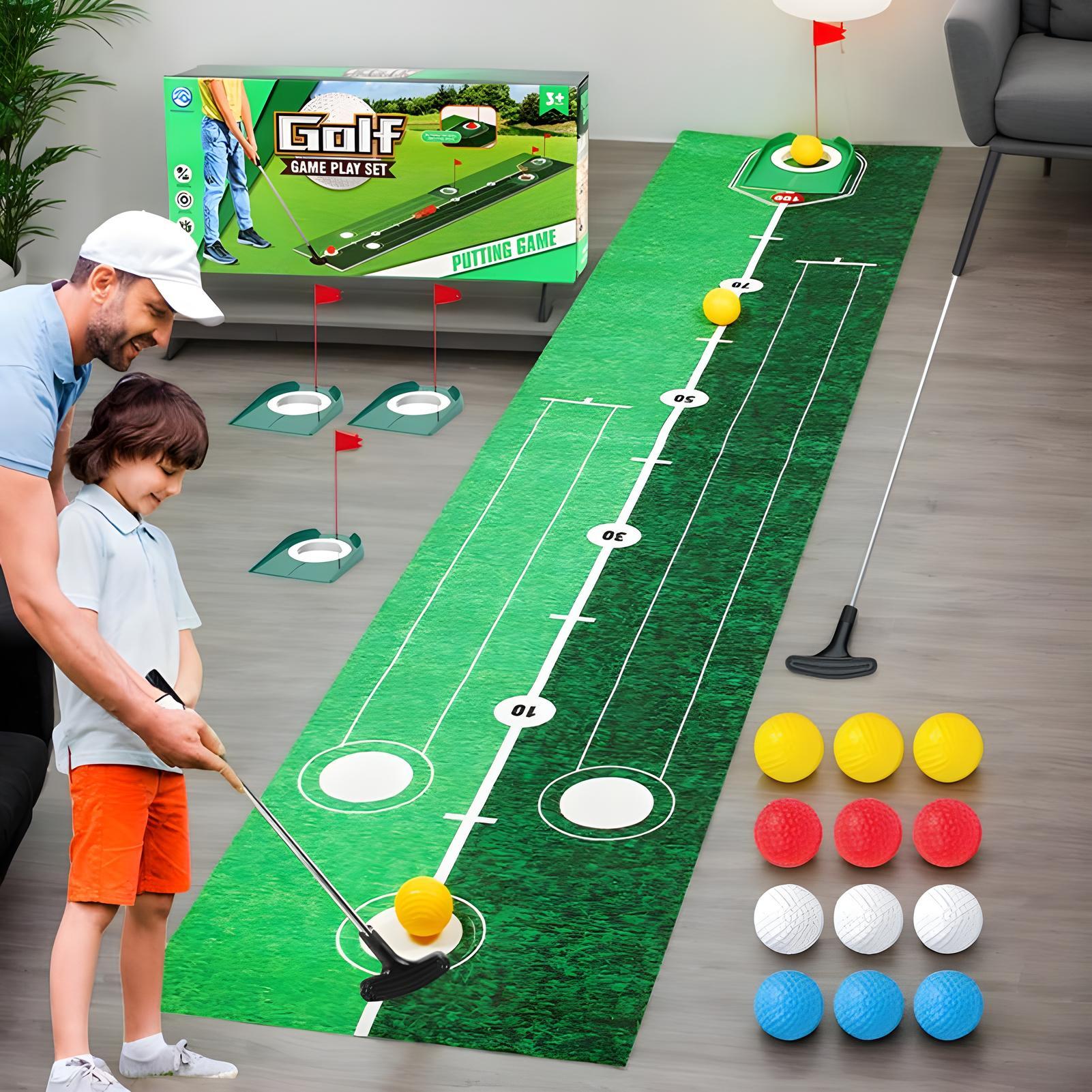 Putting Mat For Indoors Kids G - Golf Equipment For Kids avaliação e preço