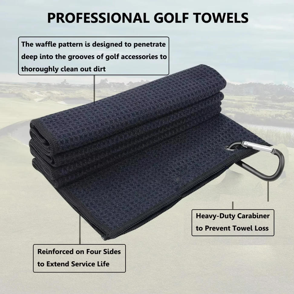 Multi-Color Golf Towels (Cross - Golf Towel Waffle avaliação e preço