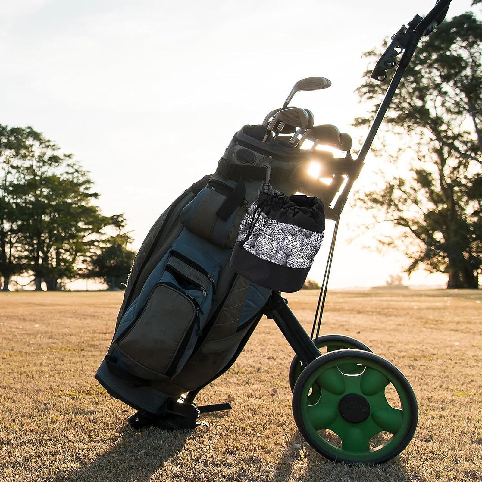 Golf Ball Drawstring Bag Draws - Golf Equipment Store avaliação e preço
