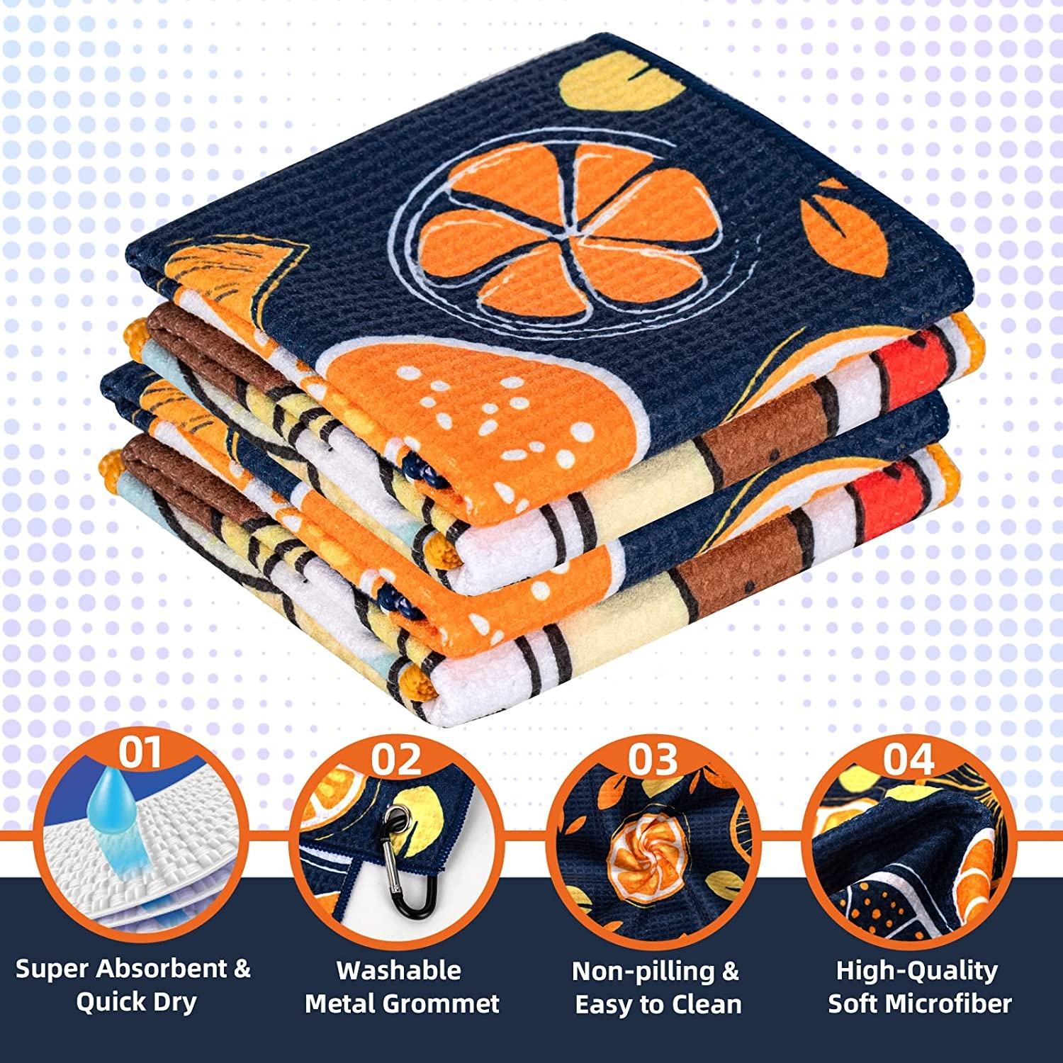 Waffle Pattern Golf Towel 15.7 - Golf Towel Waffle avaliação e preço