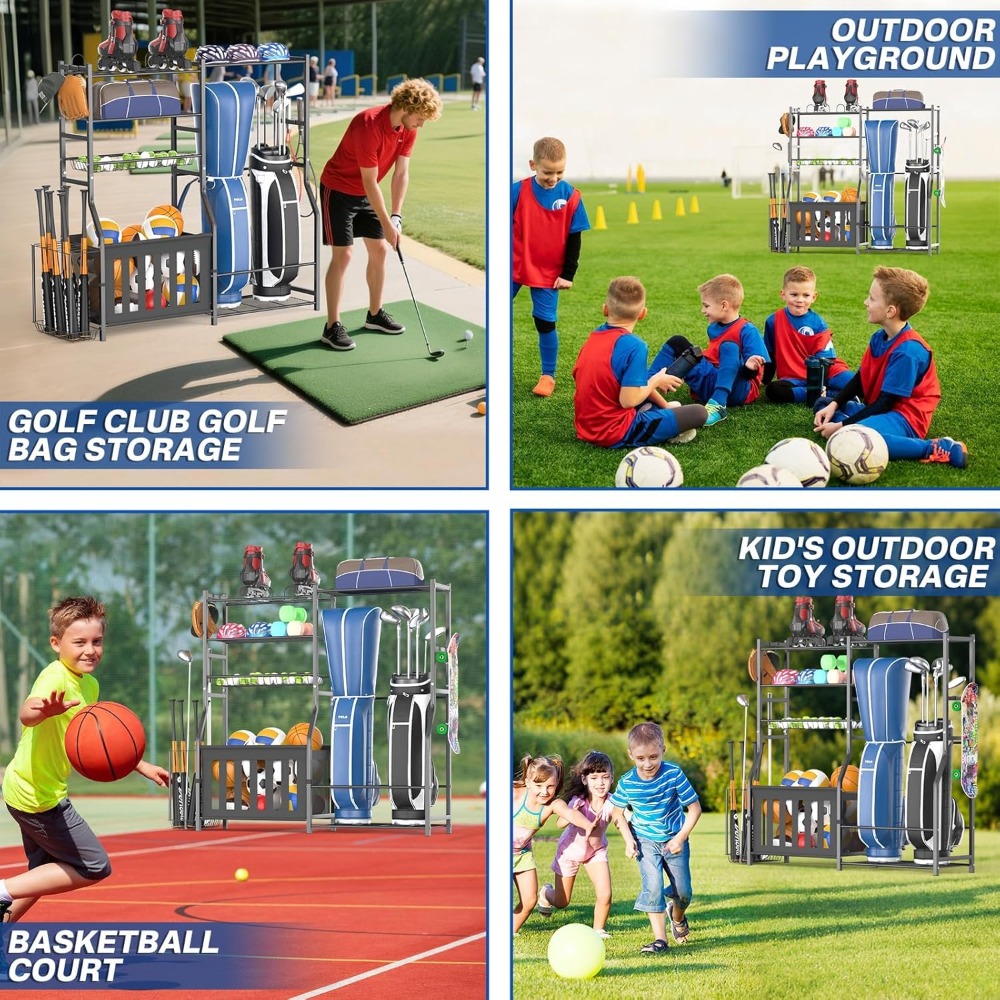 Heavy Duty Garage Sports Equip - Golf Equipment And Gear avaliação e preço