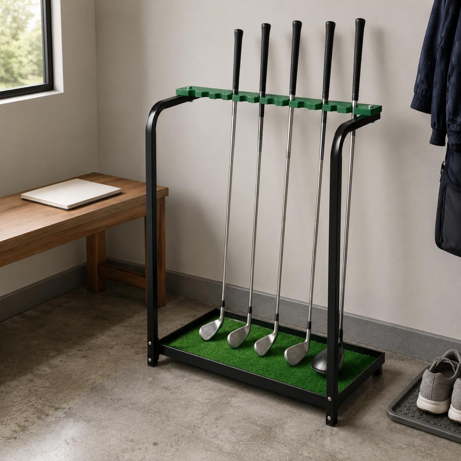 Golf Club Stand Organizer with - Golf Equipment Store avaliação e preço