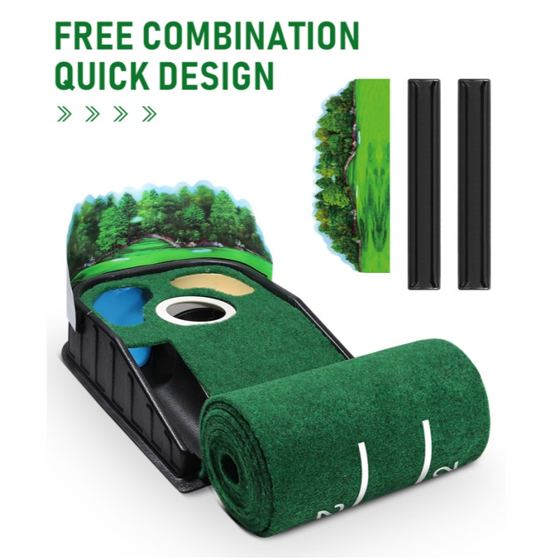 Golf Putting Green, Mat for In - Golf Equipment To Practice At Home avaliação e preço