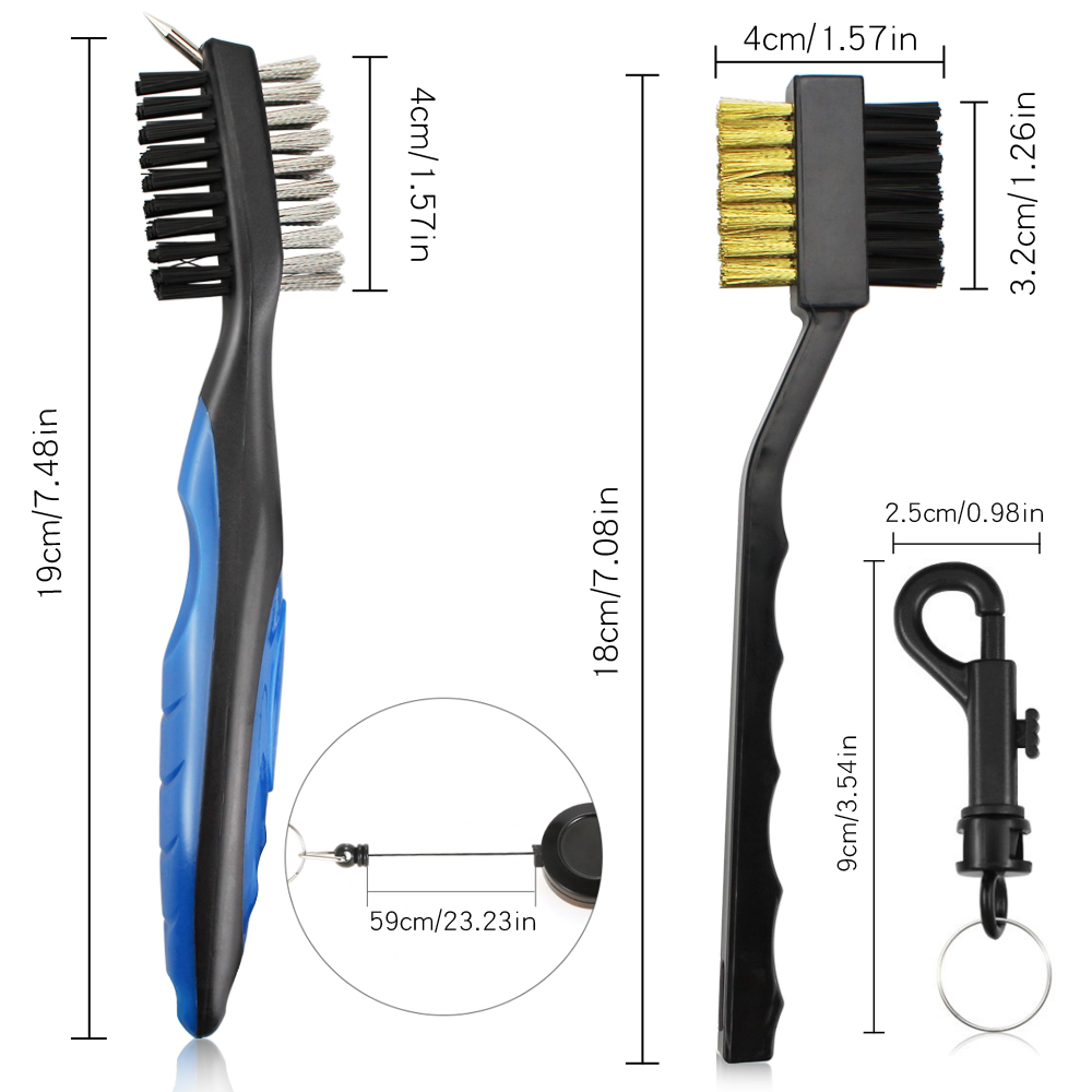 2Pcs/Set Golf Club Brush Golf  - Golf Equipment Wholesale avaliação e preço