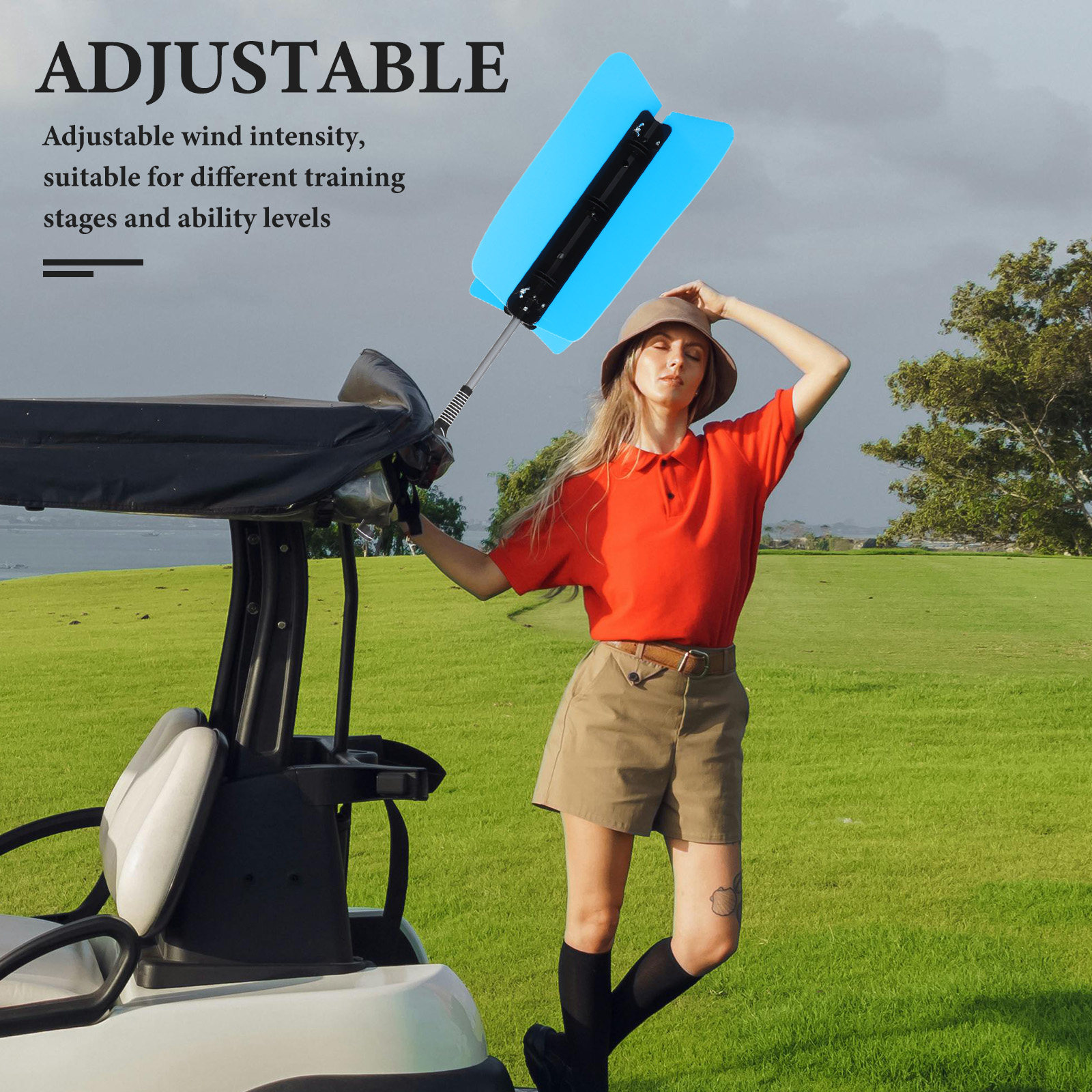 Golf Swing Trainer Adjustable  - Golf Equipment Beginners avaliação e preço