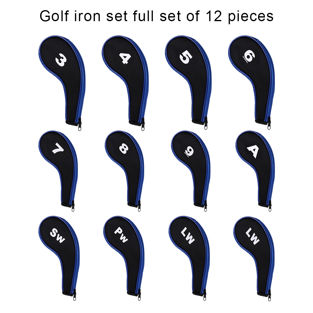 12 Pieces Golf Head Cover Swee - Golf Equipment And Gear avaliação e preço