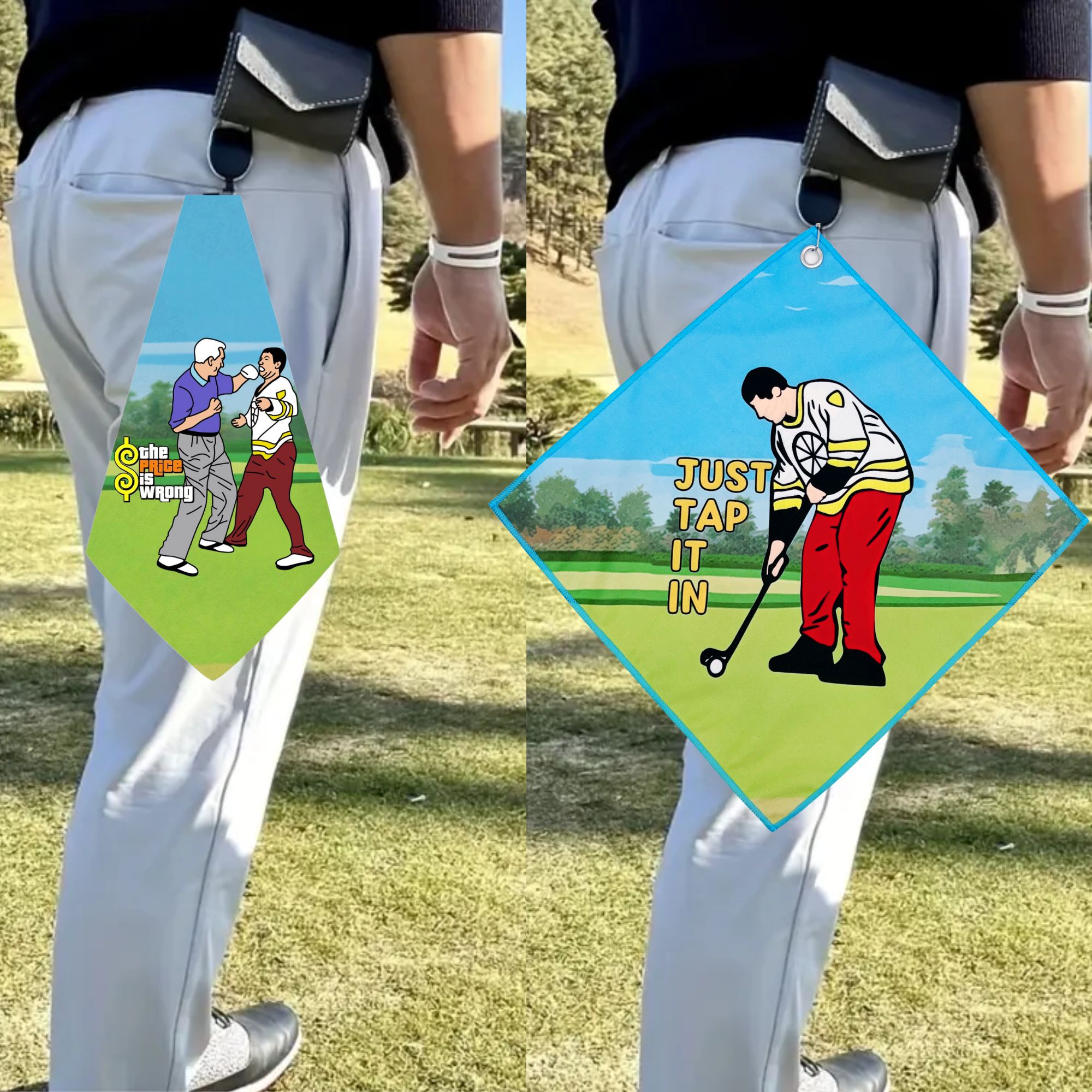 4 pcs New Style Premium Golf T - Golf Towel Waffle avaliação e preço