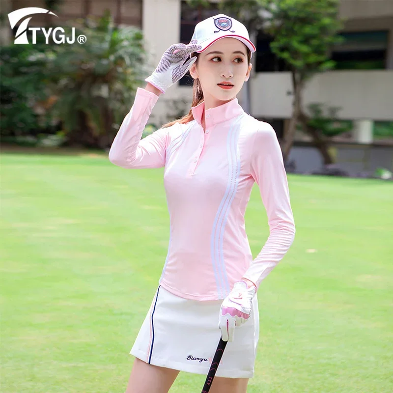 TTYGJ Women Quick Dry Stripe G - Golf Equipment For Women avaliação e preço