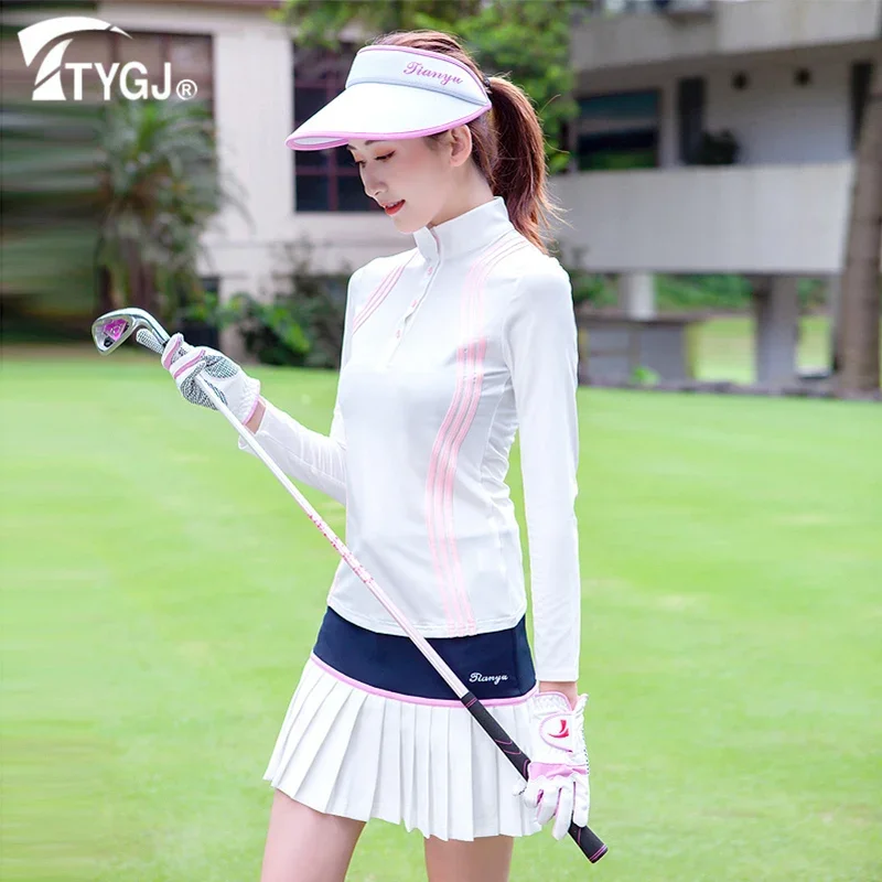 TTYGJ Women Quick Dry Stripe G - Golf Equipment For Women avaliação e preço