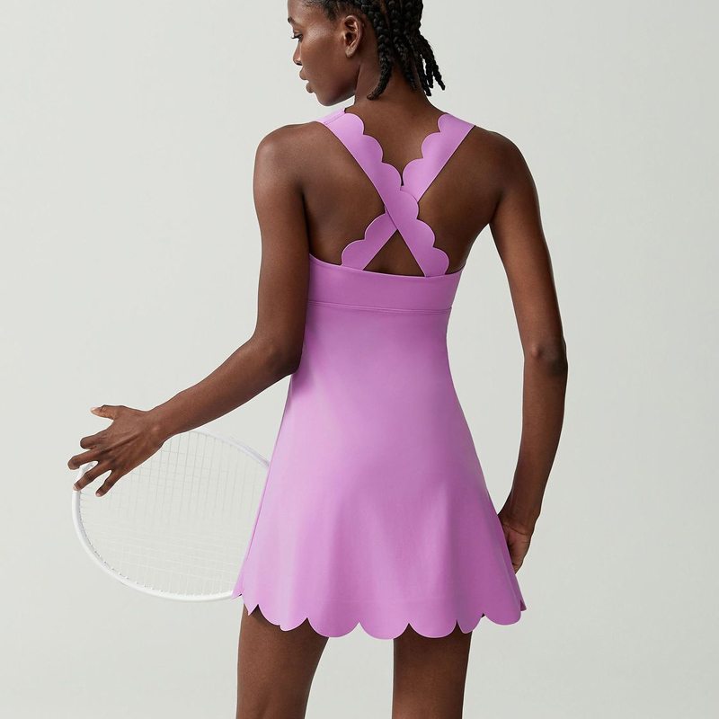 Women Tennis Yoga Dress Solid  - Golf Equipment For Women avaliação e preço