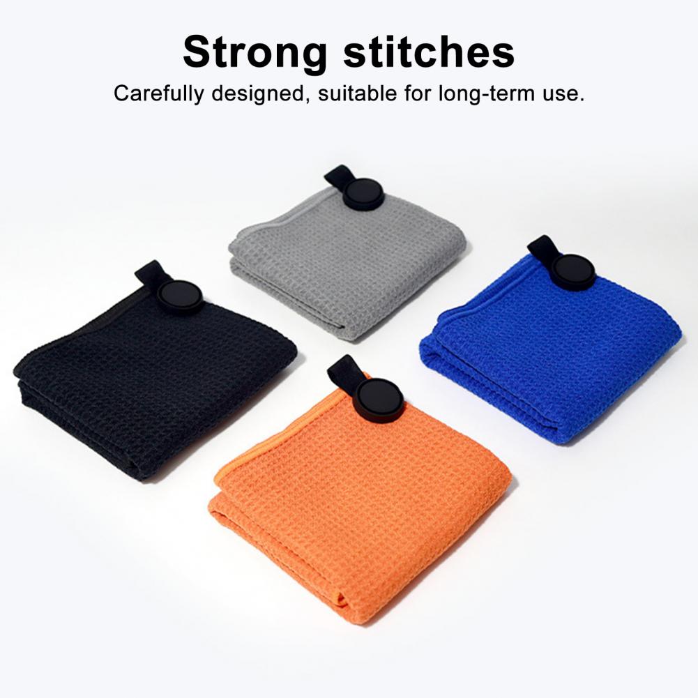 Magnetic Microfiber Golf Towel - Golf Towel Waffle avaliação e preço
