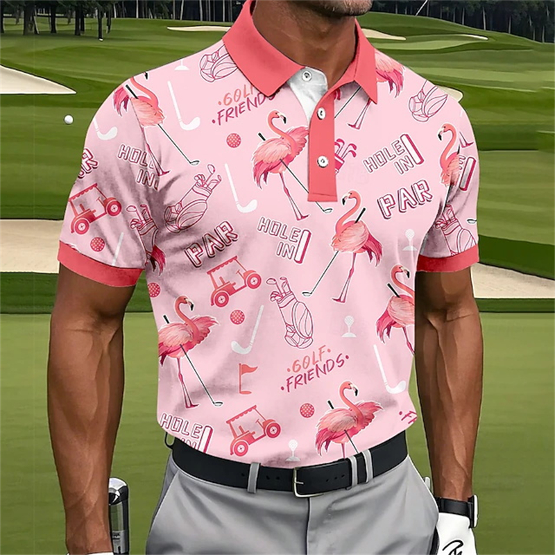 Fashion 3d Print Flamingo Grap - Golf Equipment For Women avaliação e preço