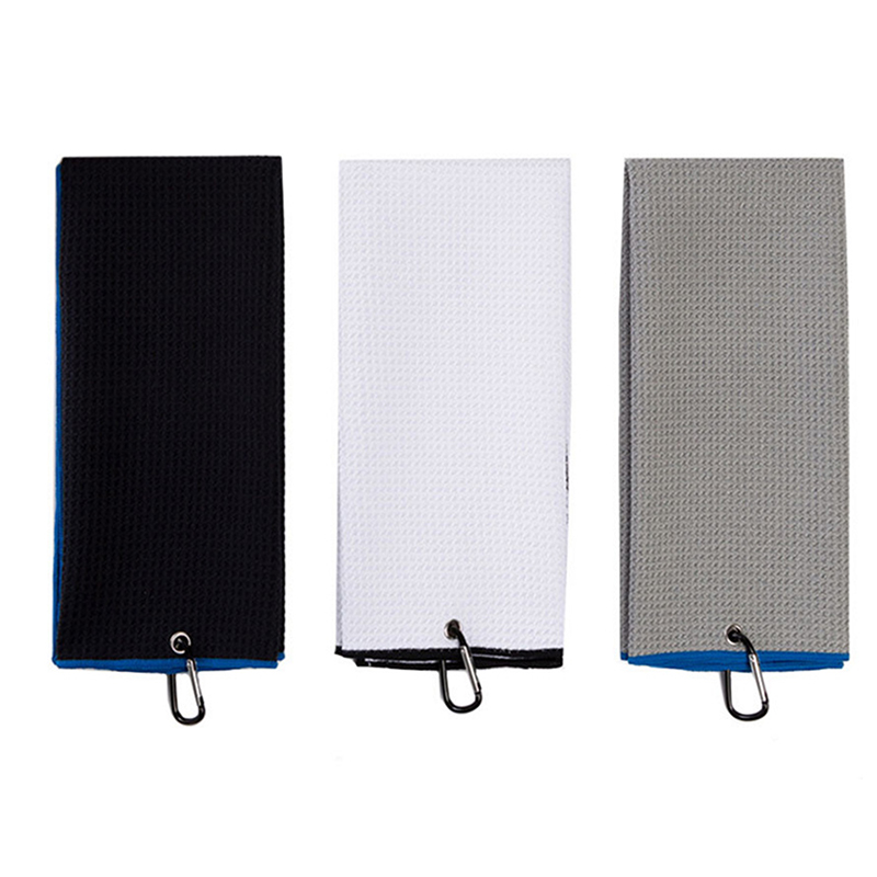 30x50cm Golf Towel With Hook 4 - Golf Towel Waffle avaliação e preço