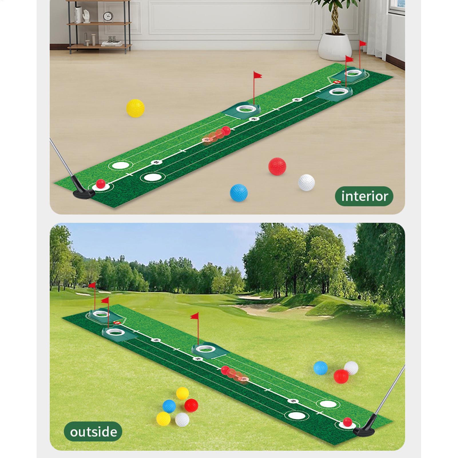 Putting Mat Kids Golf Training - Golf Equipment For Kids avaliação e preço